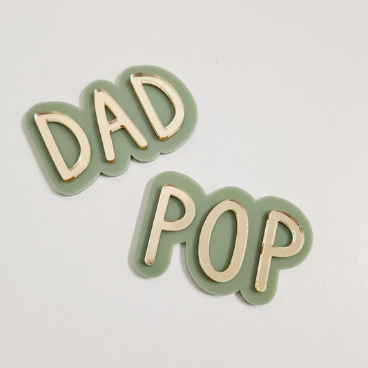 Dad/Pop Plaque