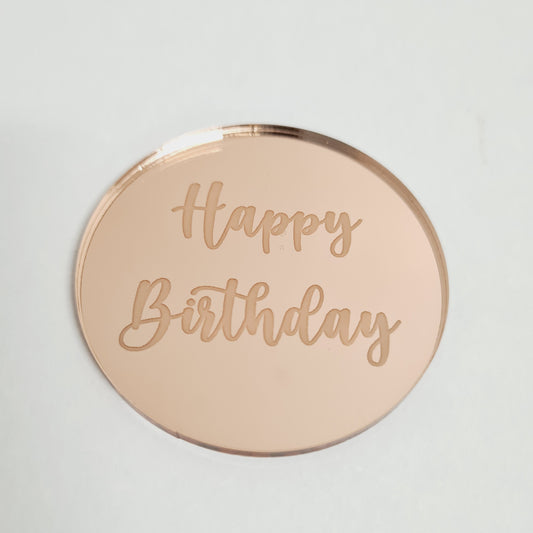 Happy Birthday Cupcake Disc