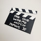 Clapperboard Cake Topper