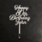 Personalised Cake Topper