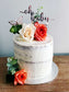 Oh Baby with Thin Font Cake Topper
