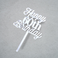 Happy 60th Birthday - Tiny Topper
