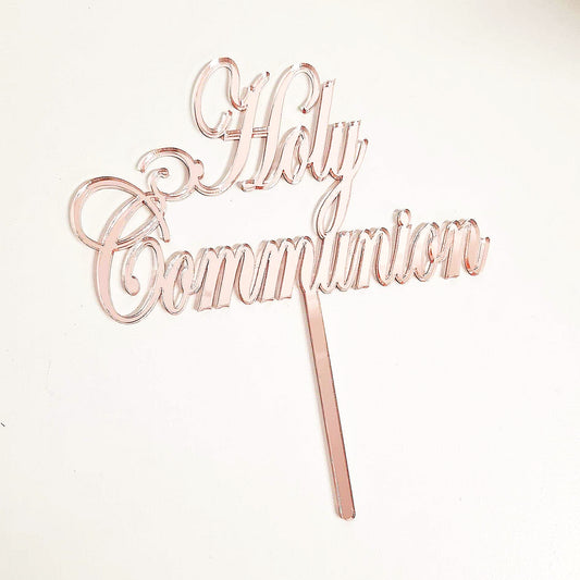 Holy Communion Cake Topper