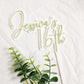 Personalised Cake Topper